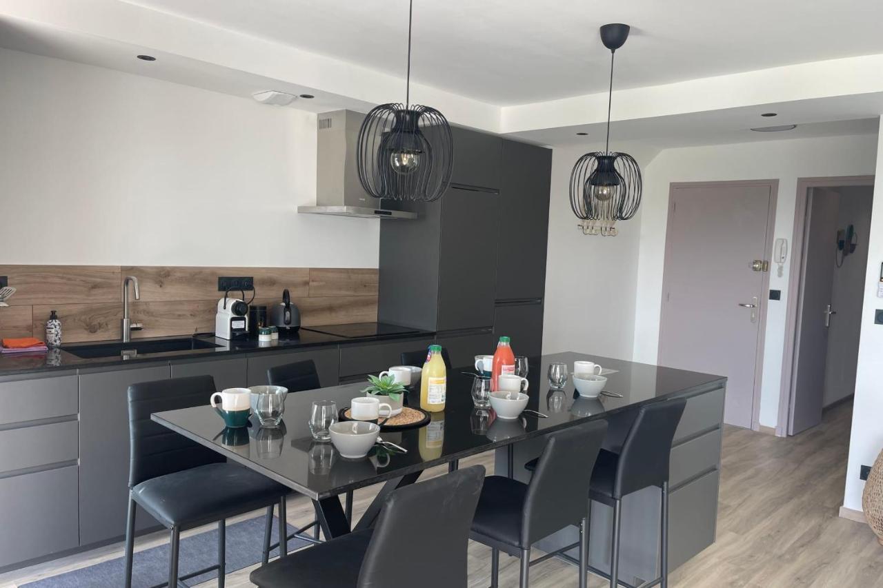 Le Mistral Appartement Standing Avec Vue Mer Exceptionnelle En 1Ere Ligne เลอ โกร-ดู-รัว ภายนอก รูปภาพ