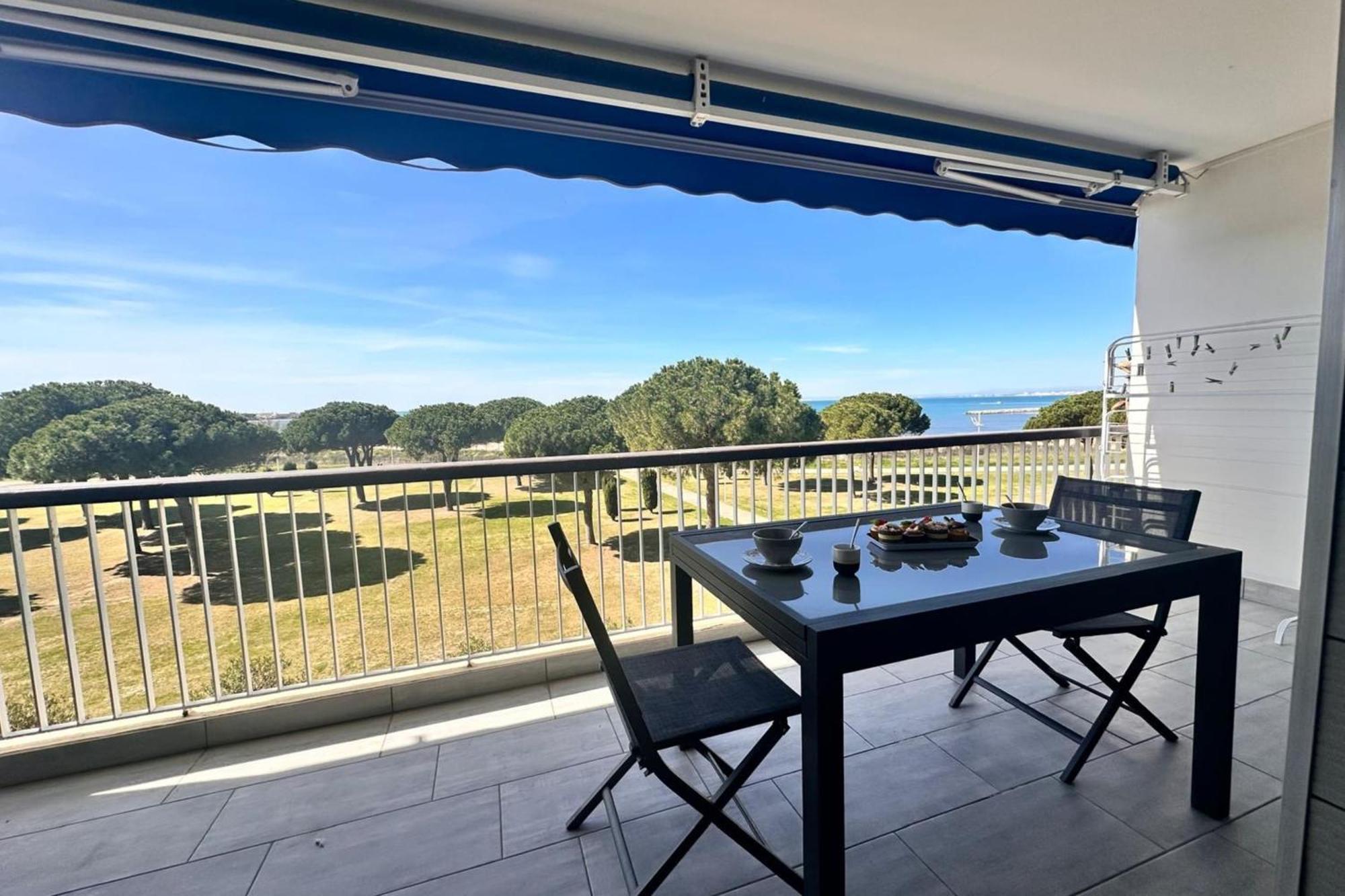 Le Mistral Appartement Standing Avec Vue Mer Exceptionnelle En 1Ere Ligne เลอ โกร-ดู-รัว ภายนอก รูปภาพ
